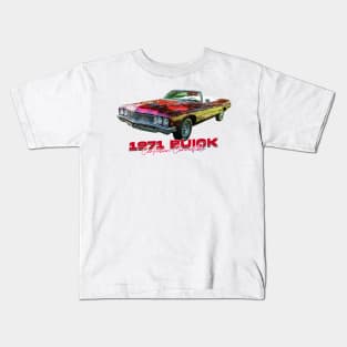 1971 Buick Centurion Convertible Kids T-Shirt